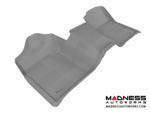Chevrolet/ GMC Silverado/ Sierra Regular Cab Floor Mat - 3rd Row - Gray by 3D MAXpider (2007-2013)